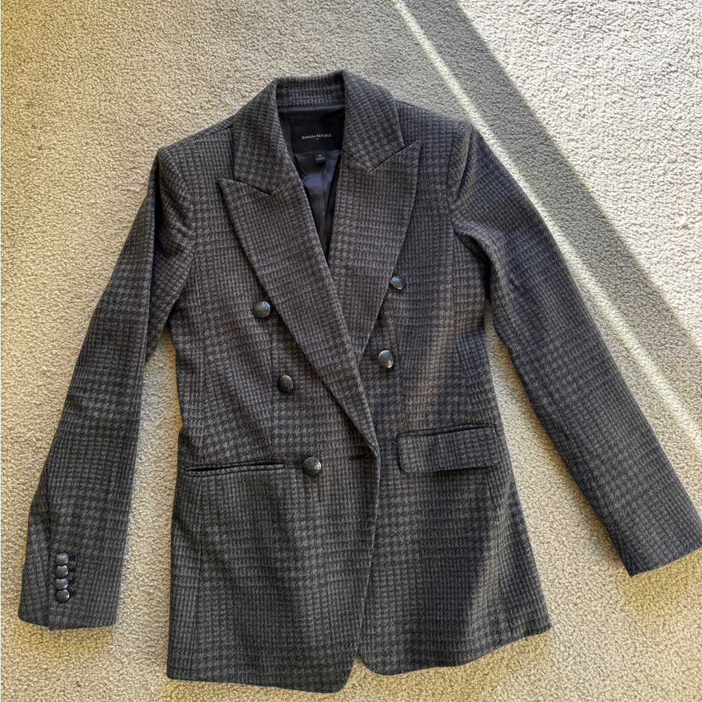 Banana Republic Tailored Blazer Size 0 (Xs/S)